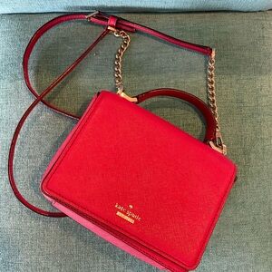 Kate Spade Red Crossbody Bag